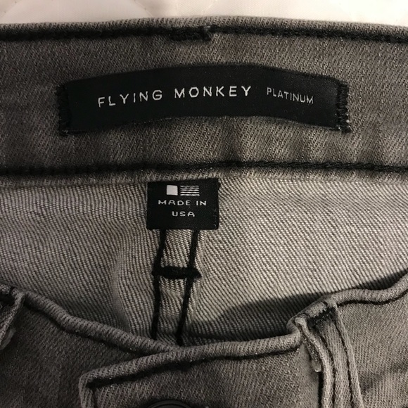 Ripped grey skinny jeans - Picture 3 of 8